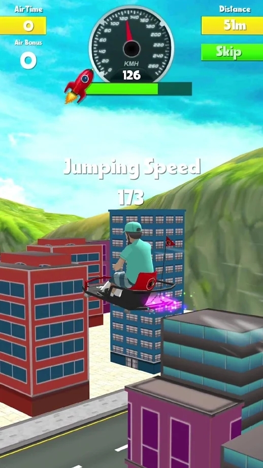 瘋狂輪椅特技3D手游1