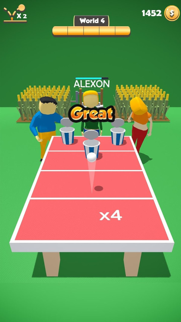乒乓大挑戰游戲2