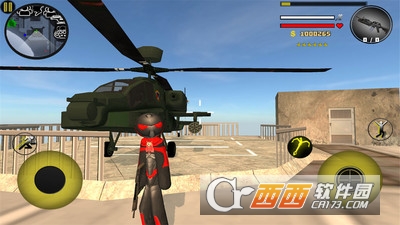 火柴人繩索英雄1游戲1