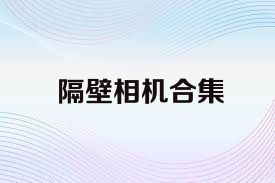 隔壁相機合集
