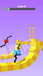 繪制跑步者攀巖1