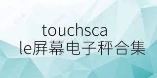 touchscale屏幕電子秤合集