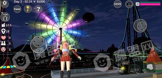 迷你世界櫻花校園模擬器1