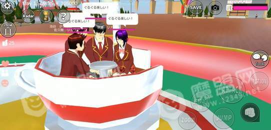 迷你世界櫻花校園模擬器3