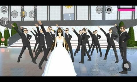 櫻花校園模擬器不良少女中文版1