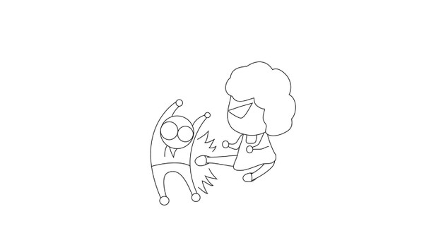 躲避媽媽的毒打3