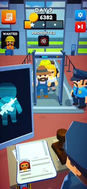 登機過一下安檢游戲3