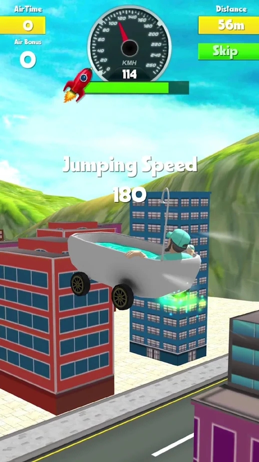 瘋狂輪椅特技3D3