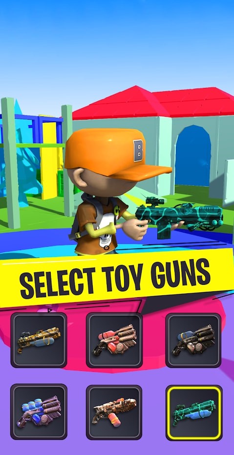 水牌勇士水槍射擊游戲2