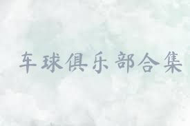 車(chē)球俱樂(lè)部合集