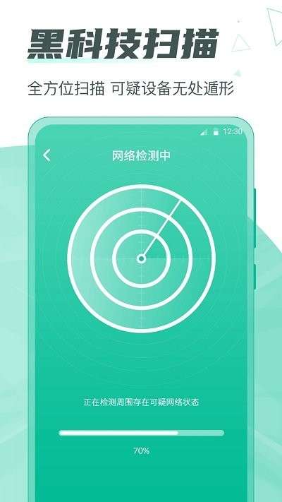 一键网络监测红点针孔软件1